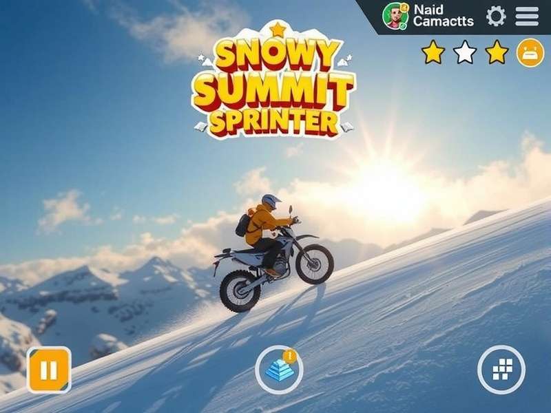Snowy Summit Sprinter Gameplay - Himalayan racing adventure